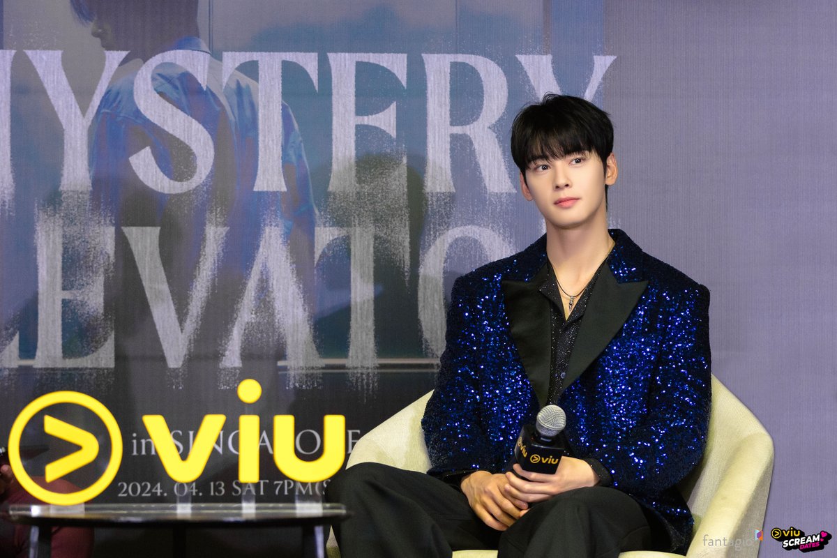 ViuSG's tweet photo. Still missing CHA EUN-WOO? Viu has got you covered with exclusive photos from his press conference that happened over the weekend 🔥 Our hearts are still racing from seeing him in person ✨We hope he’ll be back in Singapore again soon!

Check out our Facebook for more photos. https://t.co/9rCpuw1rku