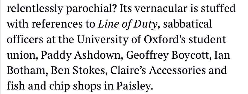 Simply obsessed with this list of subjects covered in the Liz Truss memoir