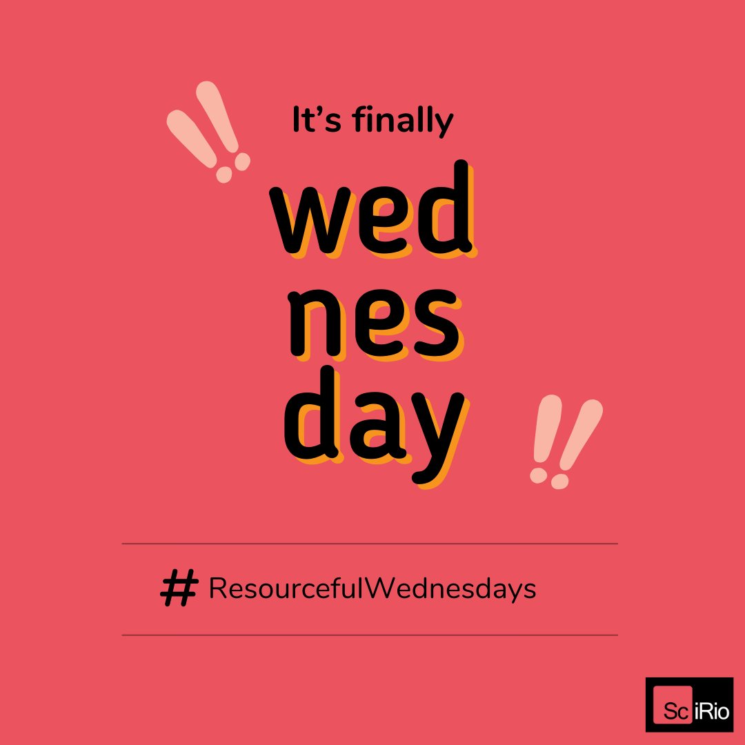 #ResourcefulWednesday again! Scroll to see what we have in store for you this week 🎬
