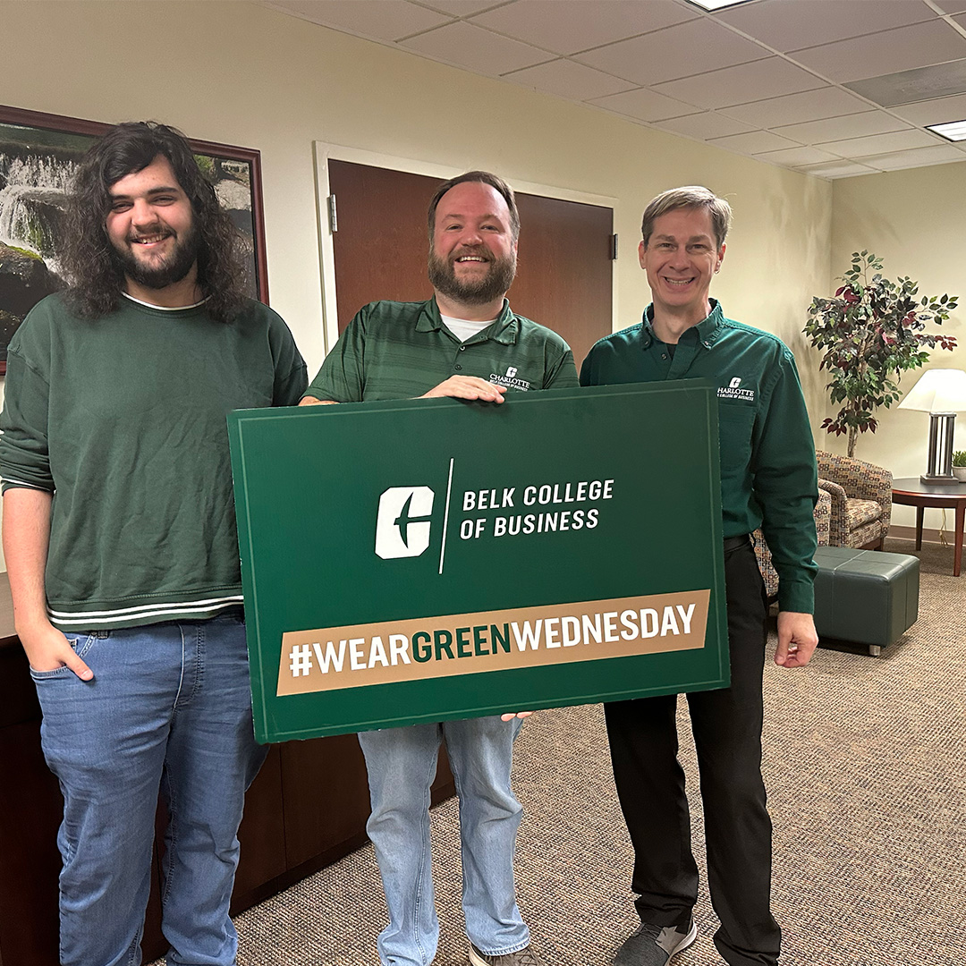 Happy #WearGreenWednesday from our Information Technology and Facility Operations team 💚 🤙