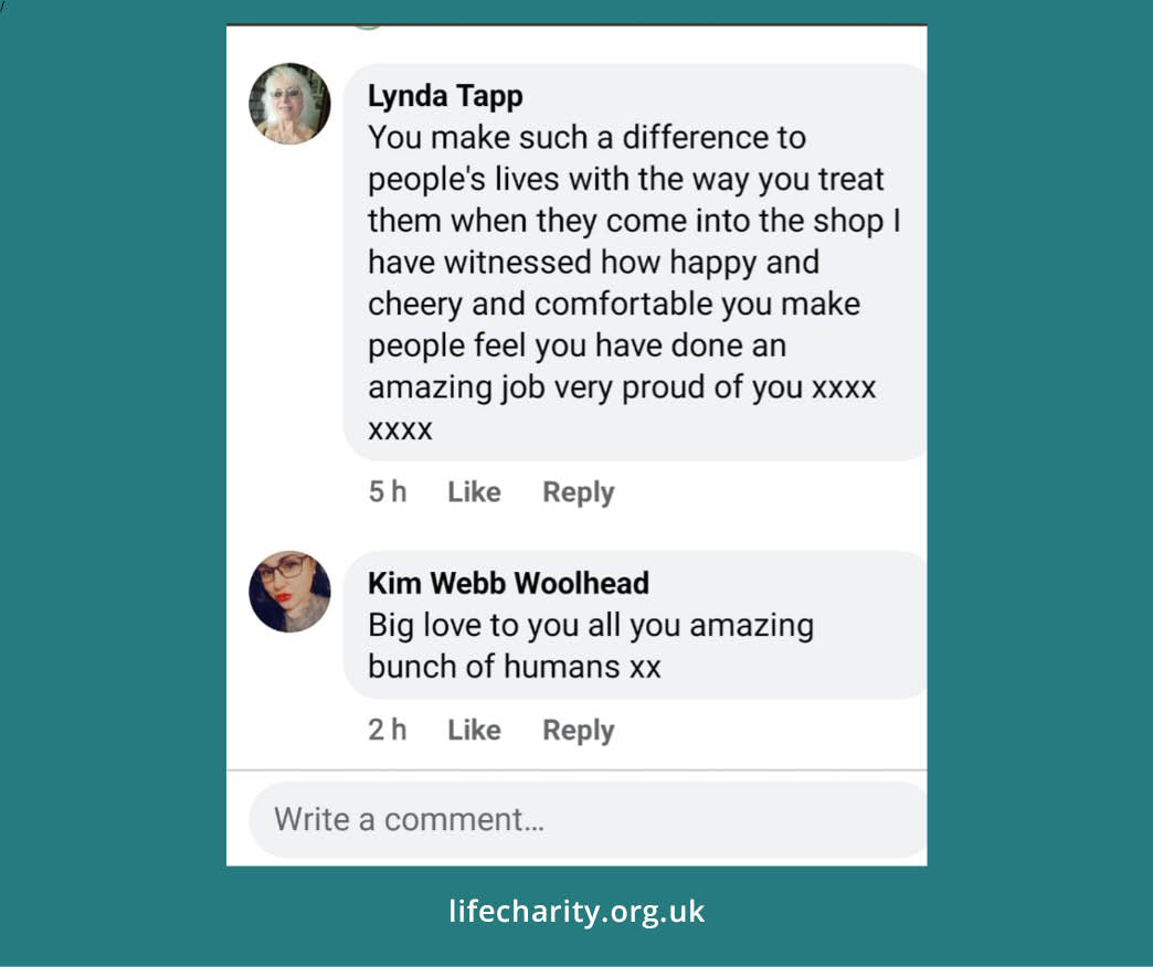 Lovely messages left on a Facebook post about our Rugby Shop. Glad to be of service! ❤️