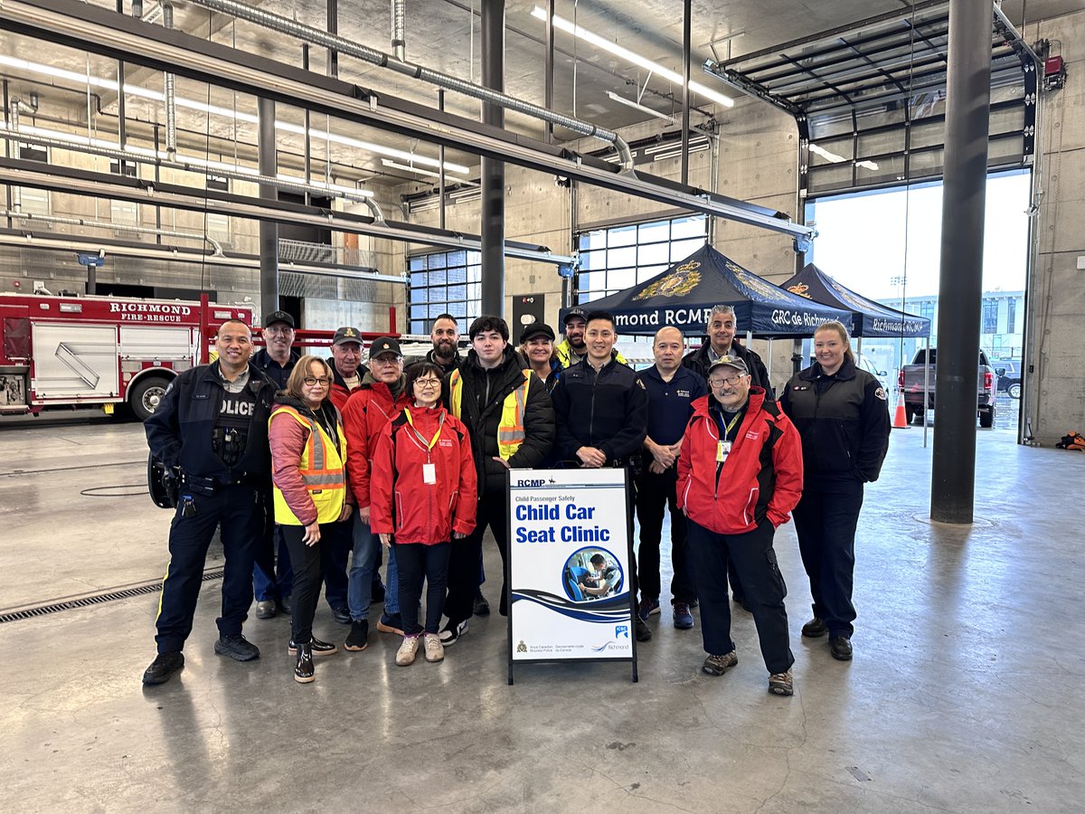 Car Seat Clinics Contribution 🚗💺 Kudos to our team of volunteers who help ensure our little ones travel safely. Your dedication protects futures. Thank you!
#VolunteerWeek #RichmondVolunteers #RichmondBC