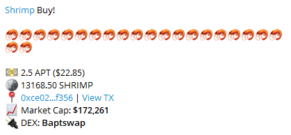 Shrimp Aptos tweet media