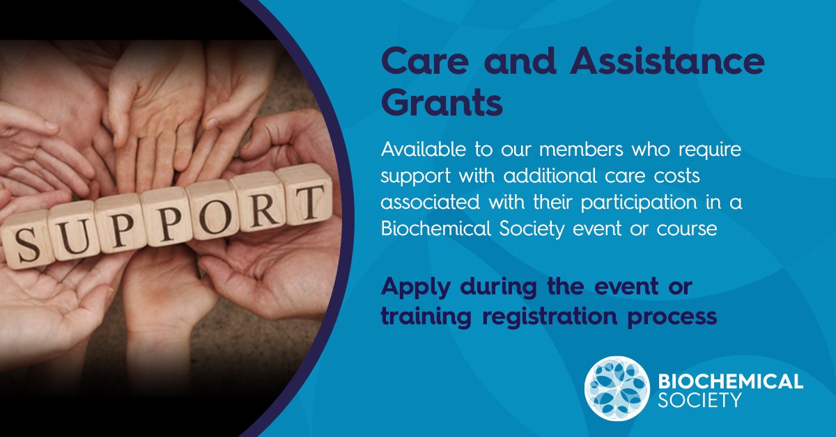 Do you require additional support to attend our Society events? Our Care and Assistance Grants cover a wide range of costs towards childcare, accompanying guests, and accessibility needs. Visit our website to find out more. ow.ly/ghTU50Rg5N8