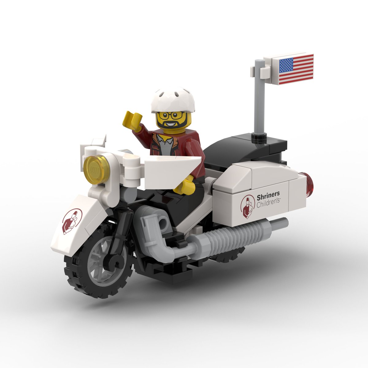 The race is on to get your mini #LEGO parade vehicles! Brixilated created a built kit featuring a semi, Indy car, and motorcycle! You get all three for $100 and all profits are donated! This is a limited-edition so order now: brixilated.com/product/shrine…