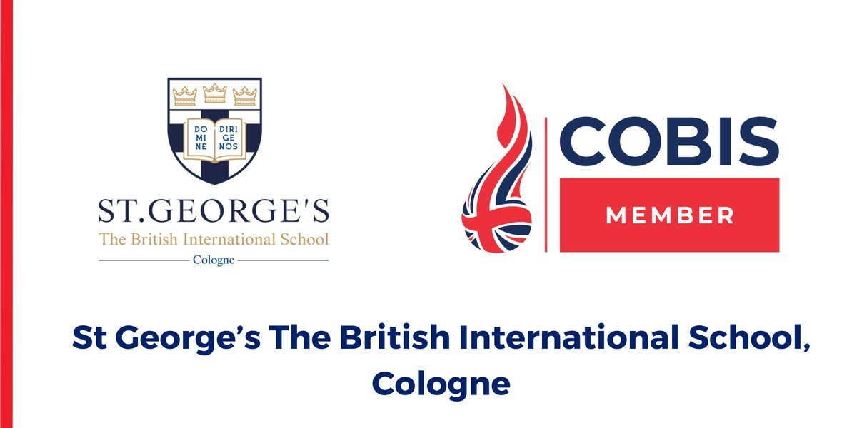 We are delighted to announce that St. George's The British International School, Cologne in Germany has been awarded COBIS Member (Compliance) status. #COBISMember