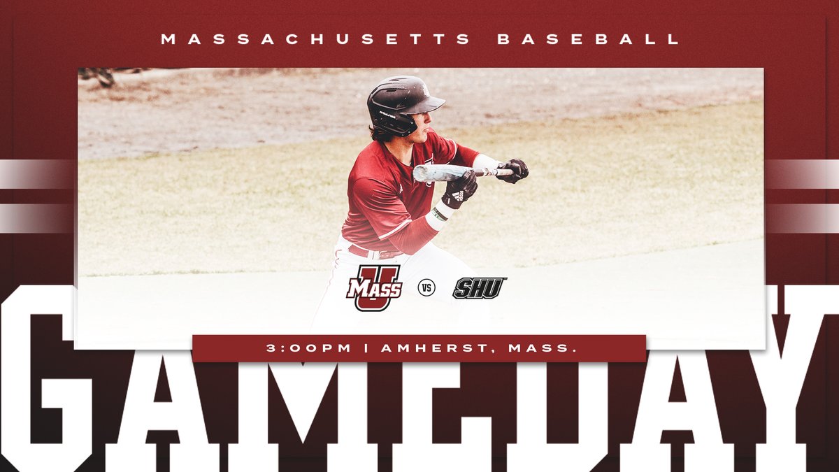 Midweek Gameday! ⚾️ 🆚 Sacred Heart 📍 Amherst, Mass. 🏟️ Earl Lorden Field ⏰ 3 p.m. 📺 ESPN+ 💻 tinyurl.com/2yzbsftz 📊 tinyurl.com/3bdj4h29 #Flagship🚩