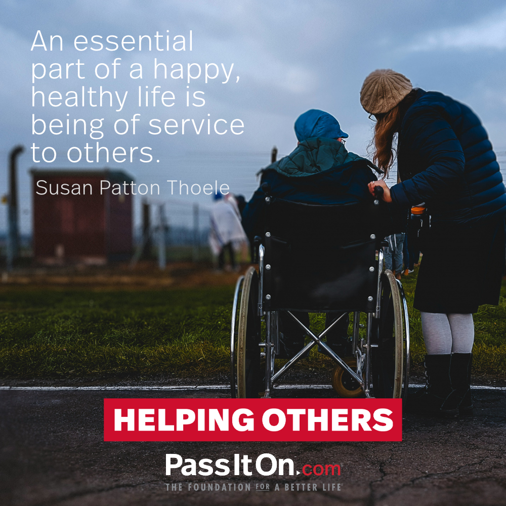 #helpingothers #passiton
.
.
.
#helping #helpful #others #essential #part #happy #healthy #life #being #service #compassion #serve #goals #inspiration #motivation #inspirationalquotes #values #valuesmatter #instadaily #instadailyquotes #instaquotes #instaquotesdaily #instagood