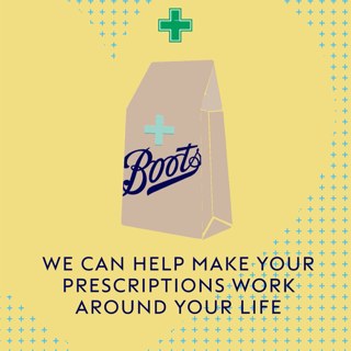 💊 SWITCH TO BOOTS BURNS MALL 💊

Switch your prescriptions to Boots, Burns Mall today 🩺 🥼

- quick &amp; easy
- text reminders
- delivery options

Delivery charges apply

Find out more - buff.ly/498cooT