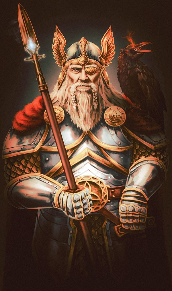 Happy Óðinsdagr World!! 🧎

Hail Odin, father of the slain, In Valhalla's halls, their glory reigns. With steadfast heart and courage true, We raise our voices, honor to you. Hail The Folk!!