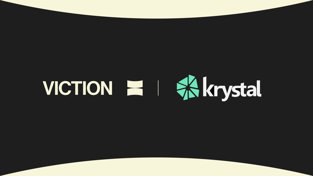 Welcome @KrystalDeFi, an Automated Liquidity Management platform with a mission to make liquidity provisioning accessible and profitable to all users, to build on #Viction 🎉 This integration brings even more power and flexibility to your key management options on Viction, you