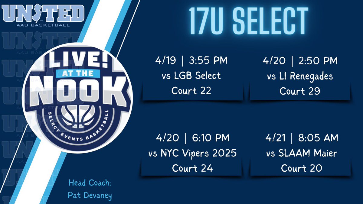 United NJ AAU tweet media