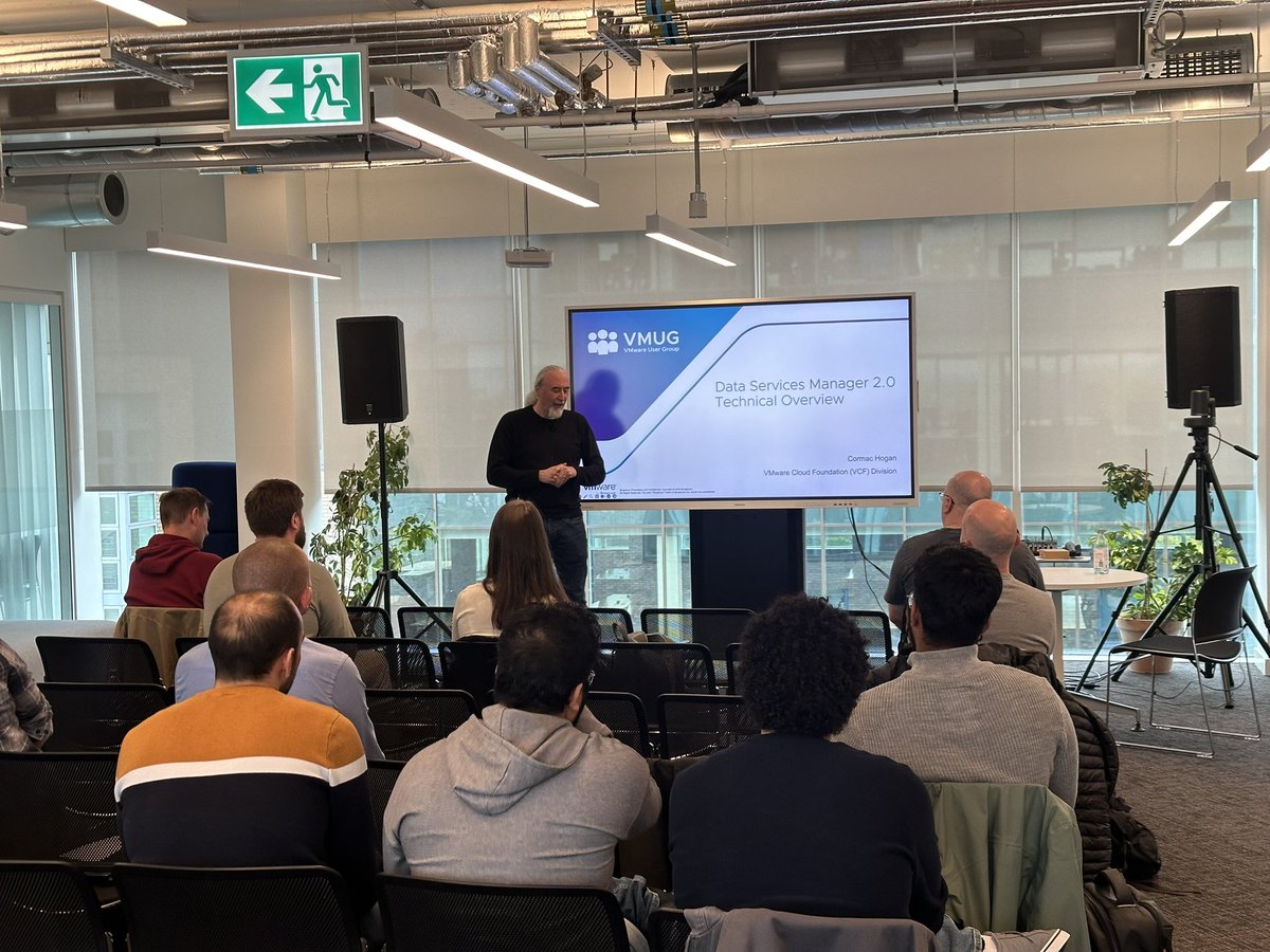 Ireland VMUG tweet media