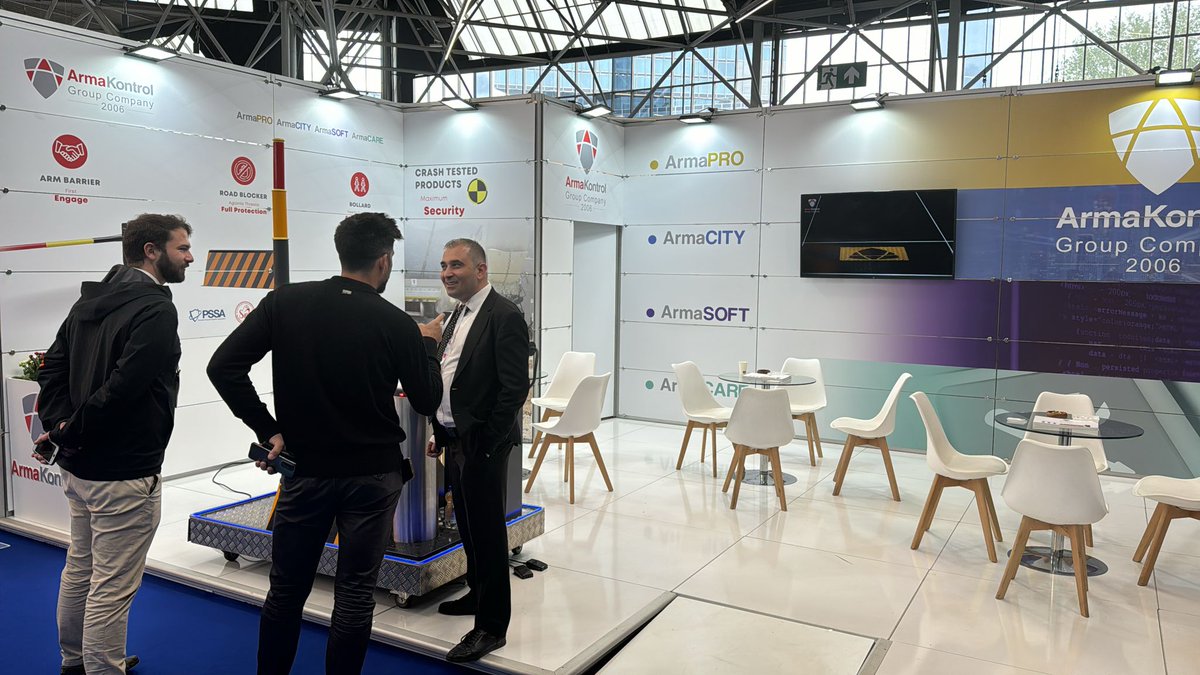 2rd Day at Amsterdam Intertraffic Exhibition.
We would be glad to welcome you at our stand.
📍Hall: 12 Stand: 505

Amsterdam Intertraffic Fuarı'nda 2. Gün!
Tüm ziyaretçilerimizi standımıza bekleriz.
📍Salon: 12 Stant: 505
#Intertraffic2024 #Exhibition #armakontrol