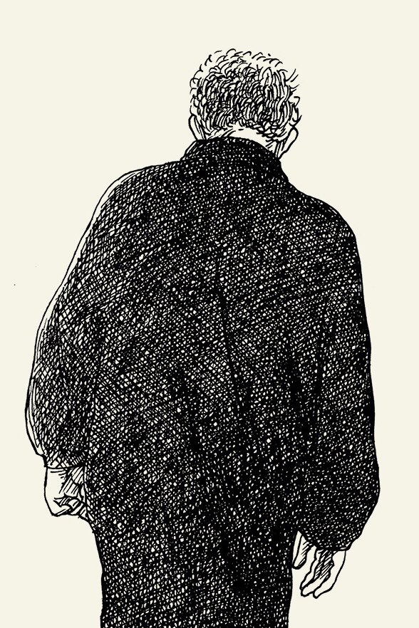 VLADDO's tweet photo. Rumbo a la inmortalidad — Hace diez años se fue #Gabo. Con este dibujo lo despedí, en la @RevistaSemana https://t.co/iZ7sOcdIdT