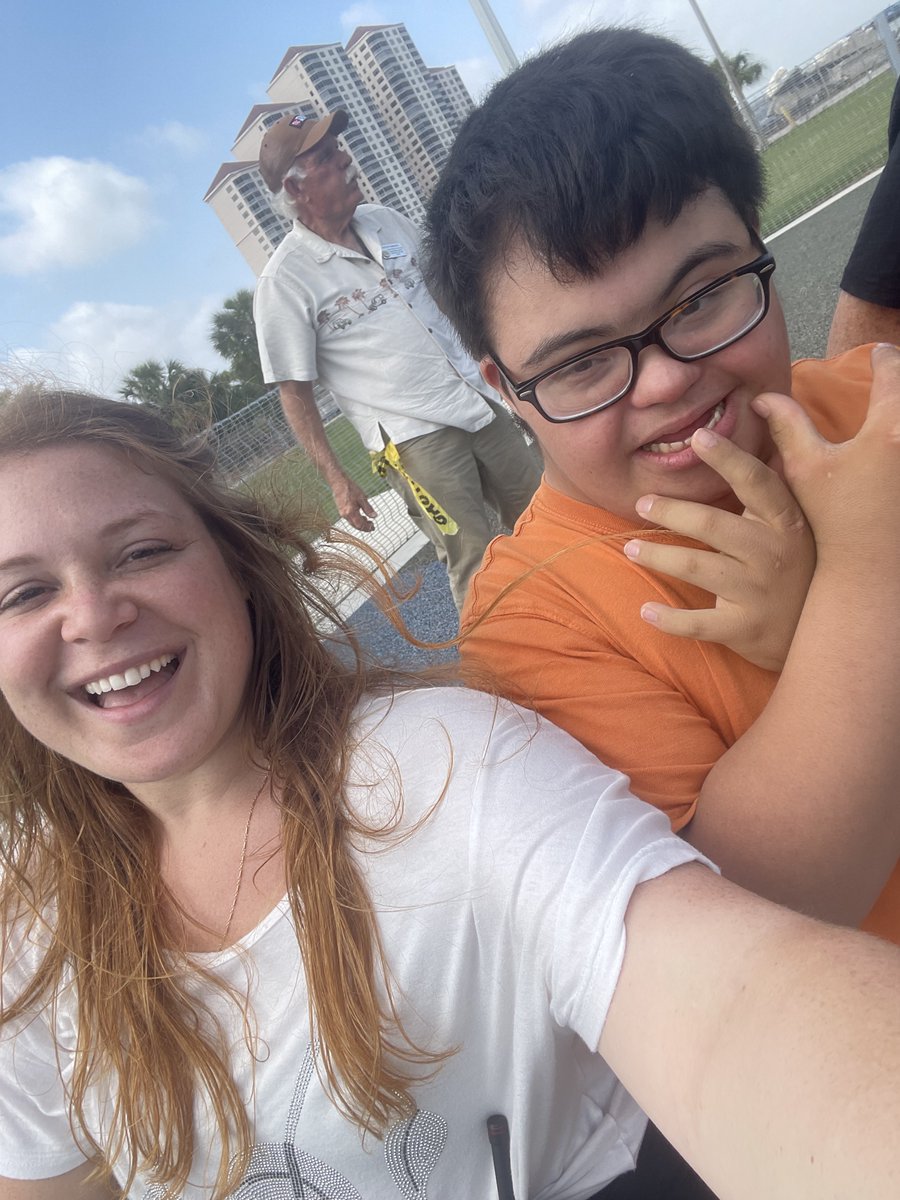 BucManatees's tweet photo. Room 8 took a CBI (Community Based Instruction) trip to Centennial Park. They enjoyed the accessible playground and great weather! https://t.co/ugDva2NWsY