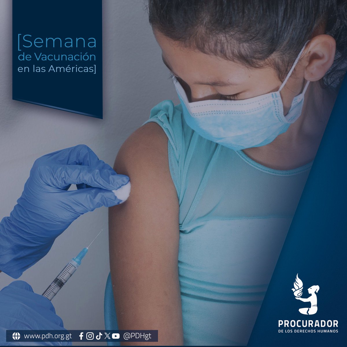 📅20 al 27 de abril Semana de Vacunación en las Américas #Vacúnate Actúa ahora para proteger tu futuro 💉