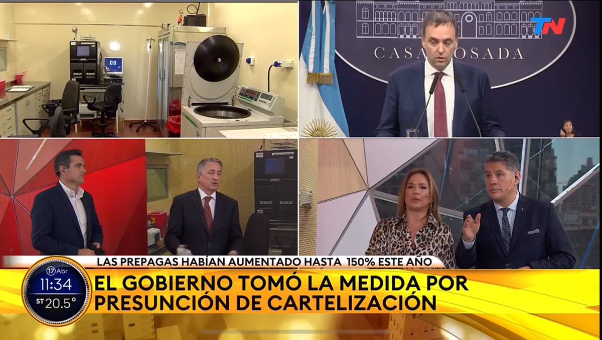 LA MAÑANA | 📺
#TNde10a13 @maclorena @GuilleLobo 3,0
#BuenDiaNacion @lanacionmas 2,6
#LaMañana @c5n 2,4
#Chiche2024 @CronicaTV 2,0
#AndinoYLasNoticlas @A24COM 0,7
#LaMañana @canal26noticias 0,6