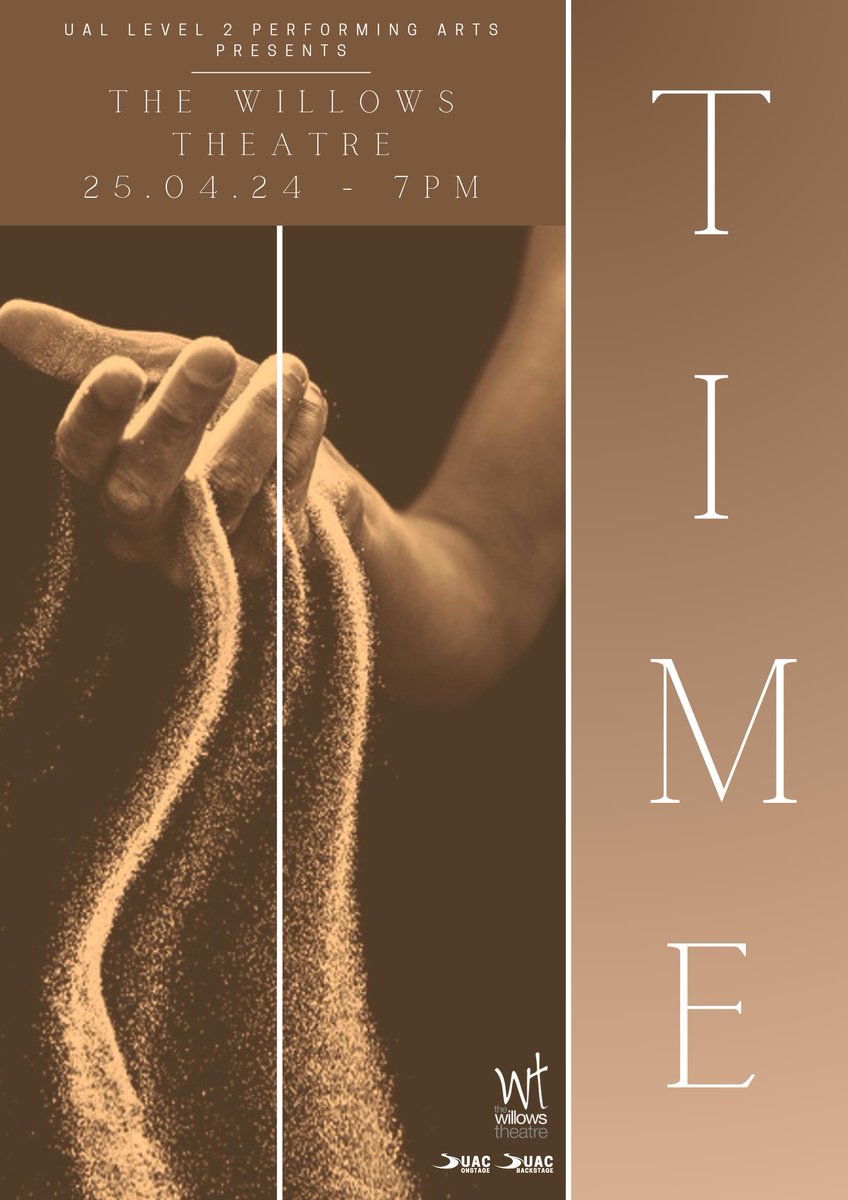 🎭 Break a leg to our Level 2 Performing Arts students for their performance of Time. You can still get tickets, but quick, before you run out of time! ⏳ 🎫: stratford.ac.uk/news-and-event…