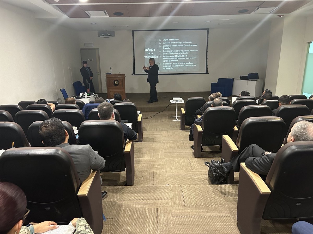 Marzia Deflorian (@marzianatn) on Twitter photo #MexicoCity - Concluded day 1 of the #INCB training on NPS, opioids, precursors and other dangerous susbstances for Mexico new focal points. INCB's IONICS and GRIDS tool and safe handling of fentanyls were on the agenda. Thanks <a href="/StateINL/">US Dept of State INL</a> for the support and <a href="/SEMAR_mx/">SEMAR México</a> for hosting #MexicoCity - Concluded day 1 of the #INCB training on NPS, opioids, precursors and other dangerous susbstances for Mexico new focal points. INCB's IONICS and GRIDS tool and safe handling of fentanyls were on the agenda. Thanks <a href="/StateINL/">US Dept of State INL</a> for the support and <a href="/SEMAR_mx/">SEMAR México</a> for hosting