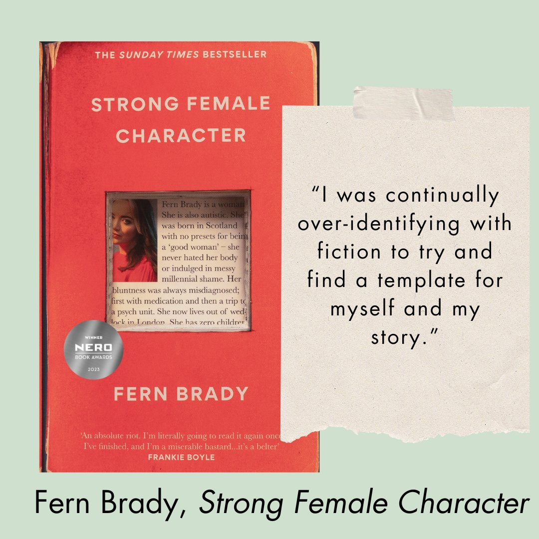 We love our non-fiction category winner, Strong Female Character by Fern Brady 💙 Strong Female Character is a savagely funny and honest memoir about Fern's late autism diagnosis Have you had a chance to pick the book up yet? Let us know what you enjoyed about it ⬇️
