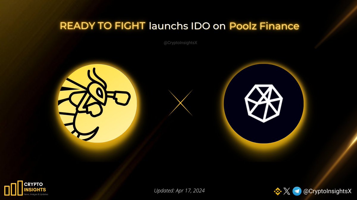 📢 @RTFight_App launchs IDO on @Poolz__ The 1st SocialFi app for 10M combat sports communities worldwide, created by @usykaa and powered by the @WBCBoxing🥊 🔸 IDO Date: 23rd April 🔸 IDO Vesting: 25% TGE /  1m cliff/ vesting 12 months 🔸 $RTF - the first boxing token 🔸
