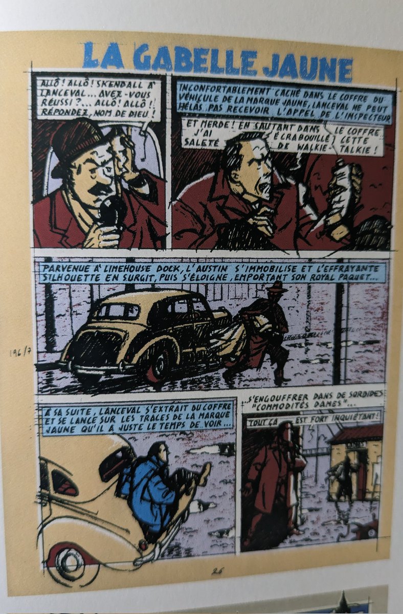 mortimer_blake's tweet photo. Blake et Mortimer ➡️ quand EXEM rend hommage à #blakeetmortimer
Je vais reprendre quelques exemples non exhaustifs de ceux ci dans l oeuvre d Exem
C 'est le cas de la gabelle jaune petite aventure très Jacobsiene très marqué jaune
#exem https://t.co/0gV5AQuU0m