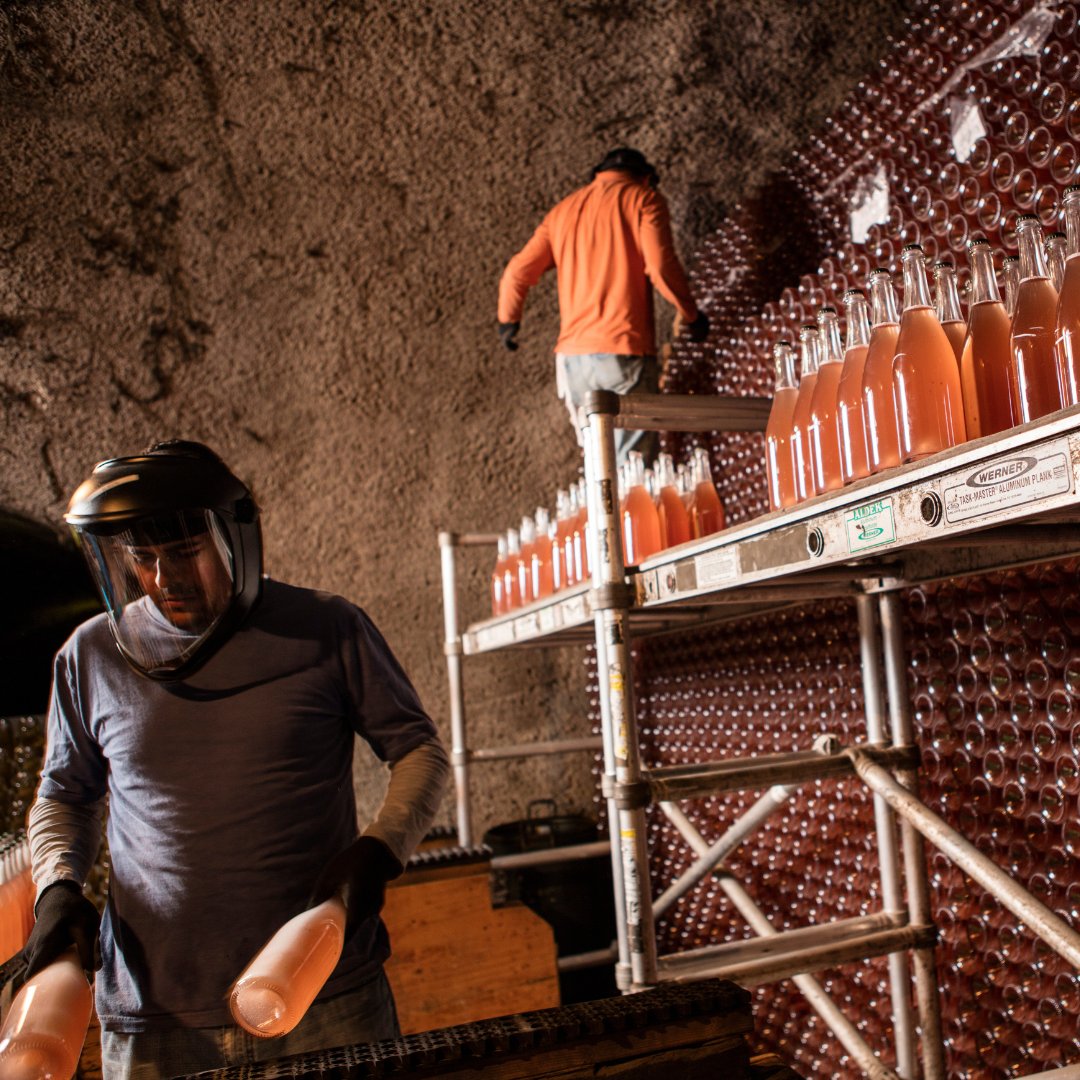 From darkness to dazzling brilliance. Witness the magic as our sparkling wines emerge from the depths of our historic caves. 🍾✨

#schramsberg #sparklingwine #winecaves #methodetraditionelle #brutrose #roseallday #napavalleywinery
