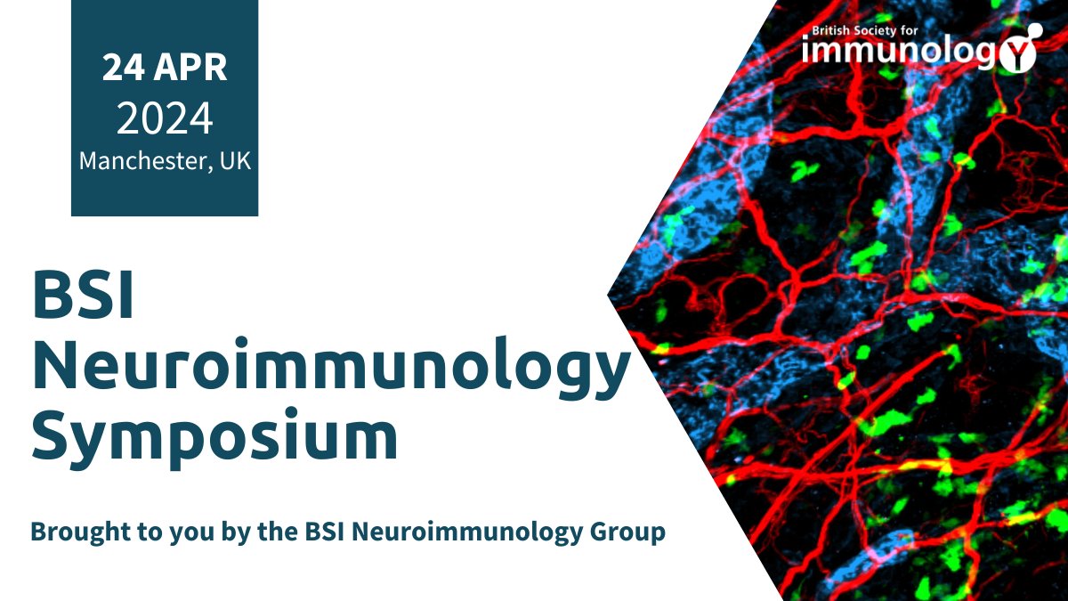 British Society for Immunology Neuroimmunology meeting next week. 

See excellent programme and sign up below. 

immunology.org/events/bsi-neu…