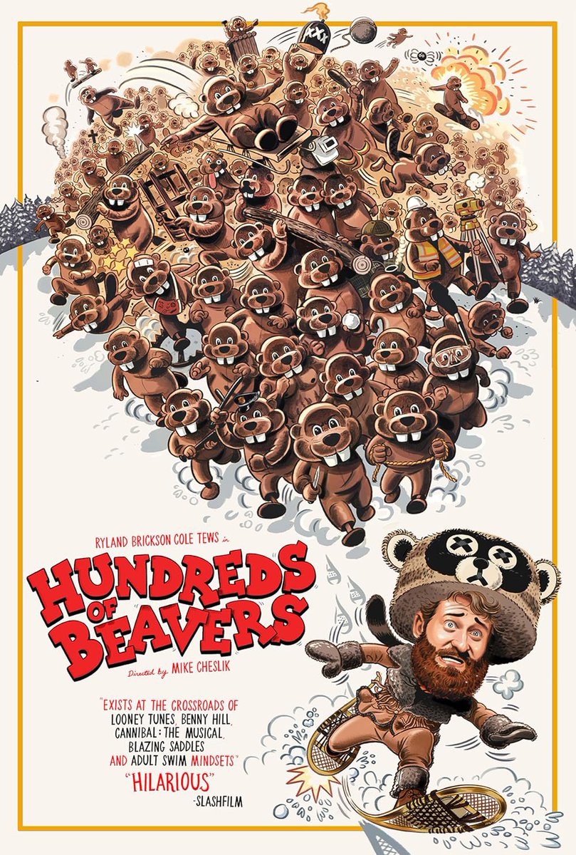 Movie Review for Hundreds of Beavers (@beaversfilm) posted right now :::

raisedbycassettes.blogspot.com/2024/04/movie-…

#movie #movies #newmovie #newmovies #beavers #film #films #streaming #filmreviews #moviereviews