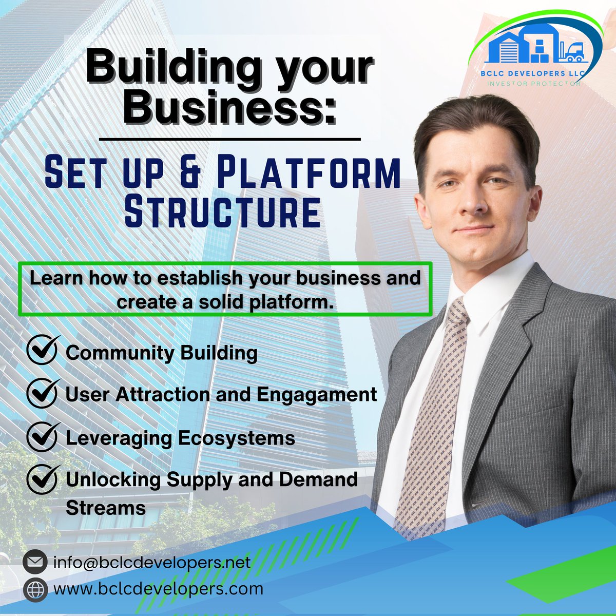 Building your business: Set up and Platform Structure
Let us guide you towards long-term growth and prosperity. 🌿
#jacksonvilleflorida #bclcdevelopers #buildingbusiness