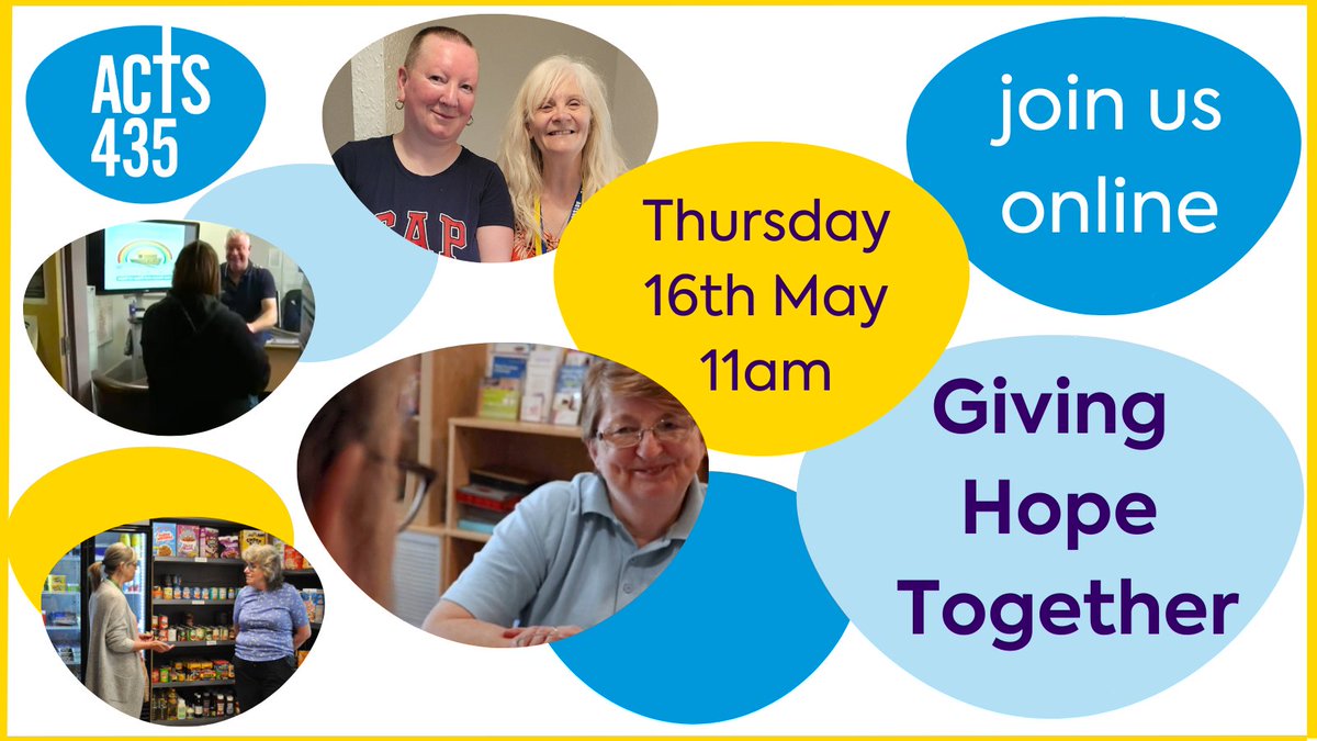 We're excited to invite you to our annual Giving Hope Together online event on Thursday 16th May at 11am. This event is for our donors, supporters and partner network. Join us to celebrate our recent milestones and to be encouraged by stories of hope. us06web.zoom.us/meeting/regist…