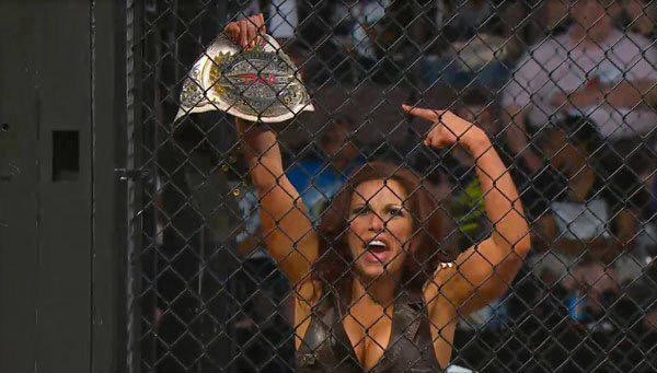 13 Years Ago Today At TNA Lockdown 2011 @MickieJames Defeats @MadisonRayne To Win The Knockouts Championship