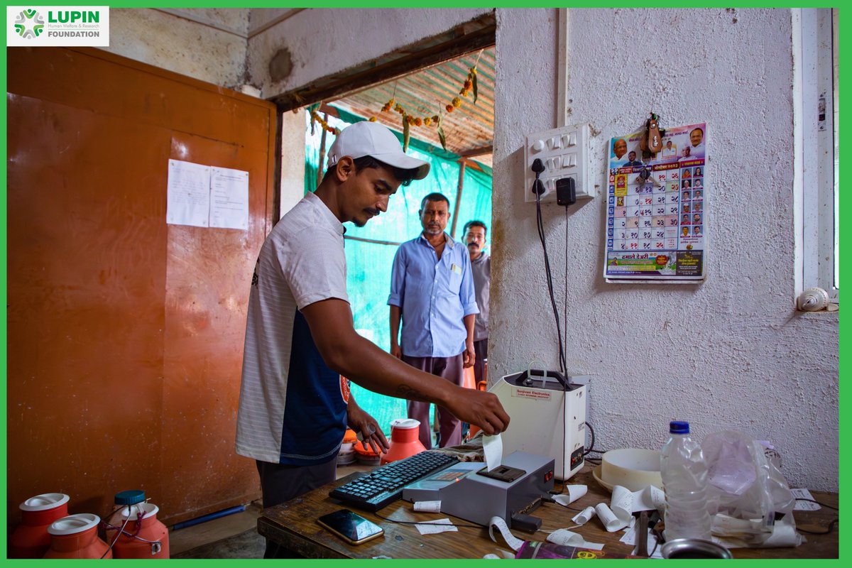 LupinCSR's tweet photo. At 45, Hanumant Kisan Ghare isn't just milking cows; he's milking opportunities. 

Thanks to the support of @LupinCSR  and @AtlasCopcoIndia Ltd, Hanumant bought a jersey cow and transitioned from one cow to a thriving dairy enterprise in Mulshi block, Pune, #Maharashtra. 🥛🐄 https://t.co/Ubrbda9prX