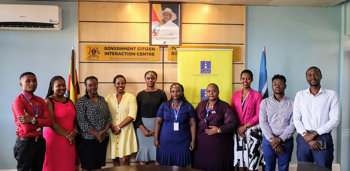 Earlier today, @URAuganda team paid @GCICUganda a courtesy visit with an aim to shine a light on the latest concerns surrounding EFRIS as well as Tax Education with a focus on VAT. Major takeaways; ✅ EFRIS was launched on July 1, 2020 ✅ EFRIS is for VAT registered taxpayers