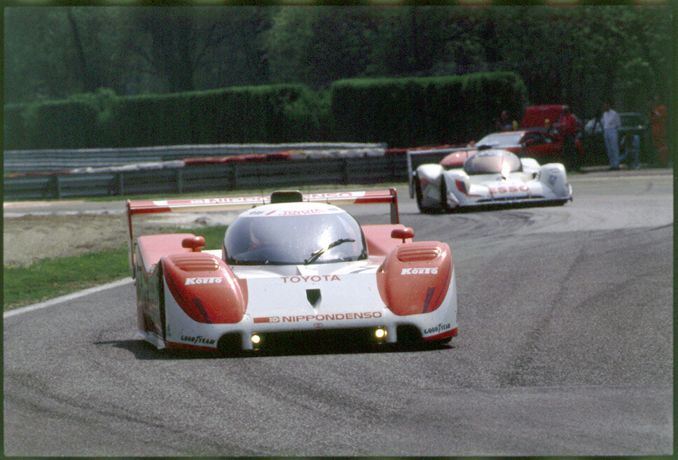 ToyotaRacingWEC's tweet photo. Monza Memories from 1992, 2017, 2022, and 2023: Revving up the Italian spirit. 🇮🇹 🤌
#ToyotaGAZOORacing #6HImola #TS010 #TS050 #GR010Hybrid #PushingTheLimitsForBetter https://t.co/zcUMhX7CNg