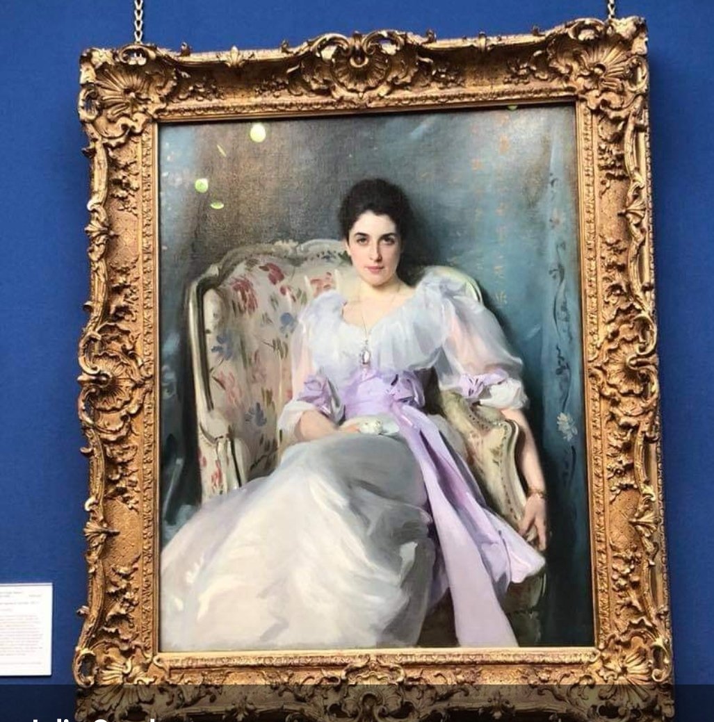 @DeidreBrock Not the Genocide in Gaza not Ukrainian or African problems but this painting, Edinburgh's Mona Lisa, Sargent's 'Lady Agnew' is still missing from the Mound. Can you help getting it back? Get a date.