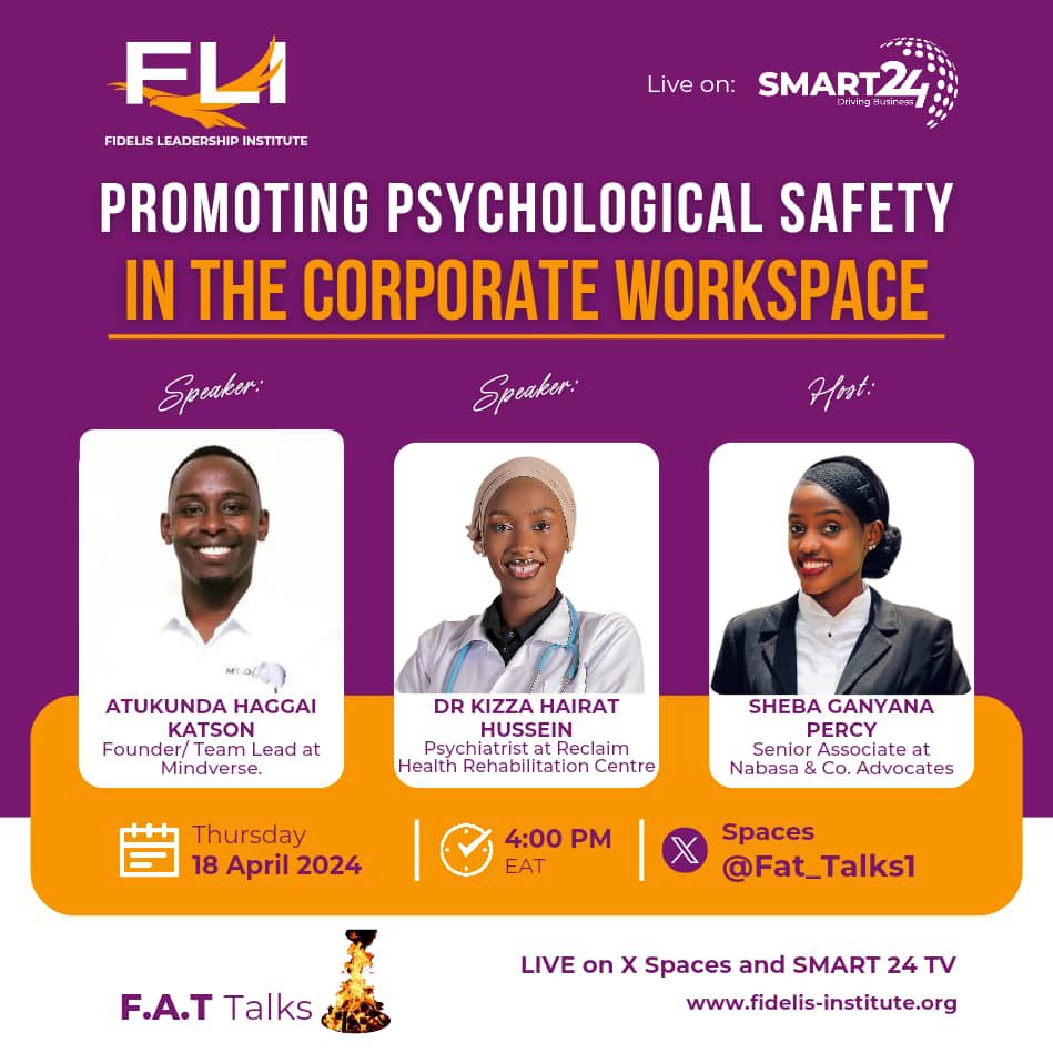Employees are truly your most important asset as a business. It’s crucial that organizations take steps to help limit stress, burnout, and other mental health issues. Catch Discussion tomorrow 4pm @KatsonHaggai @Haira888 @reclaim_center @Smart24TVnow @ShebaGanyanna