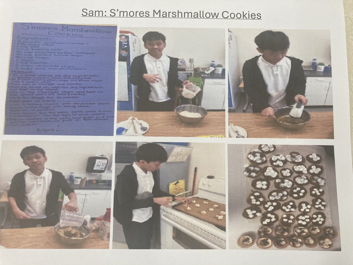 TEAM M.E: Well, we’re at it again! S’mores Marshmallow Cookies. Campfire vibes. OOOY, GOOOY Goodness. @IdaMandarino @STA_TCDSB @ChristyGarrity