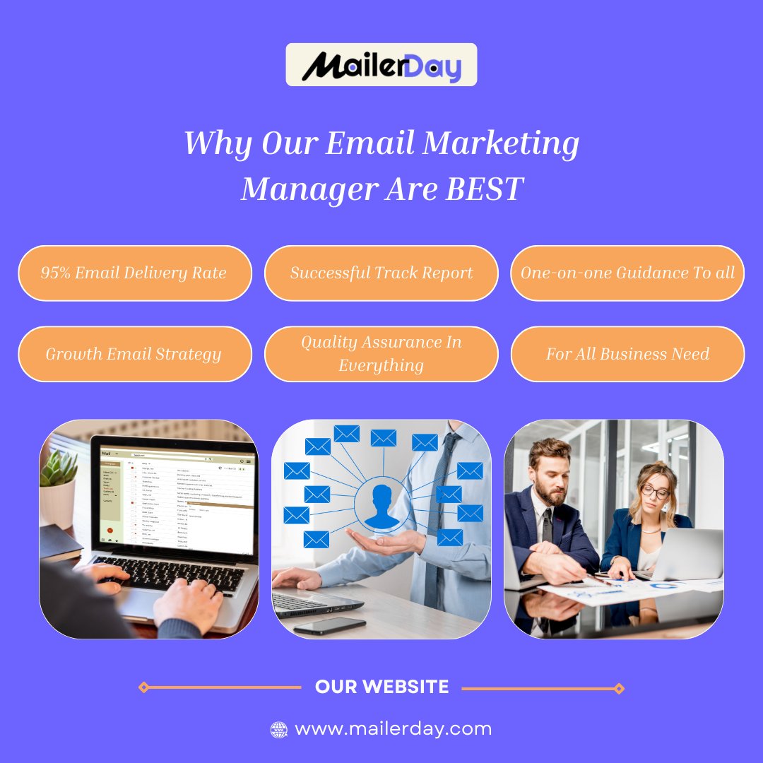 Empower your email campaigns with Mailerday's Email Marketing Manager. Drive engagement, boost conversions, and exceed expectations. 🚀💼

#emailmarketingmanager #emailmarketing #email #emailserver #bulkemails