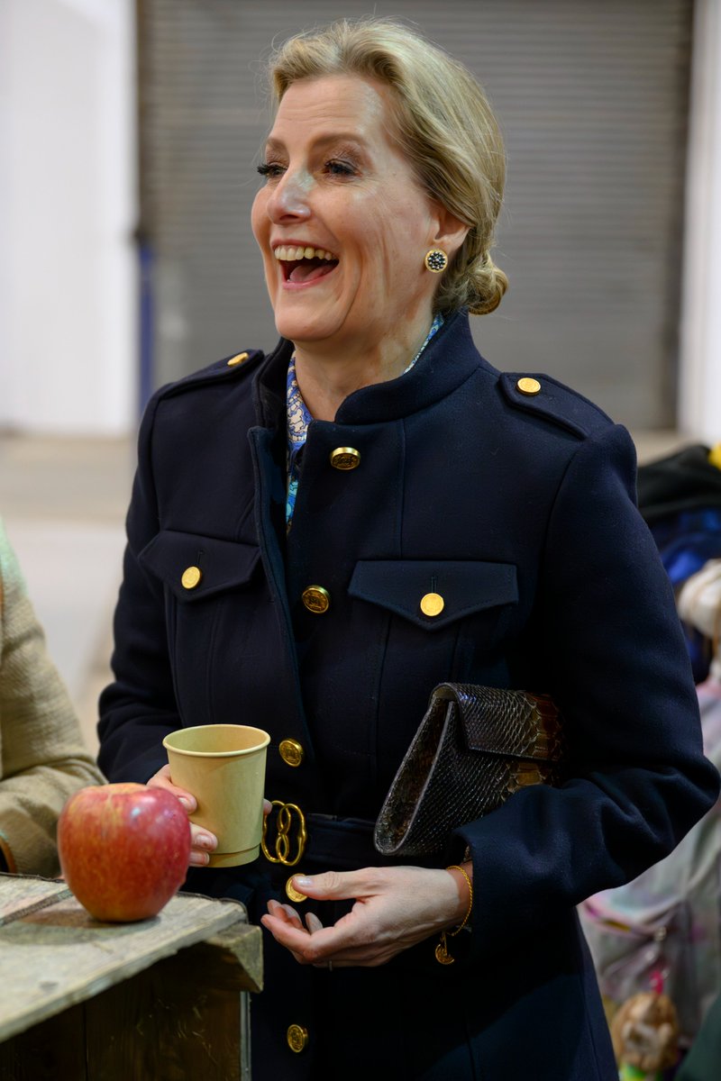 Sophie Duchess of Edinburgh Patron, Association of Show and Agricultural Organisations, visits a Field to Food Learning Day at Bath & West Showground, Shepton Mallet, Somerset. #DuchessofEdinburgh