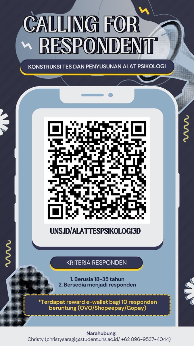 farceuss's tweet photo. Haloo orang² baik, boleh minta tolong waktunya sebentar untuk isi gform ini ?? 
Ada hadiah menanti bagi yg beruntung jugaa (^o^)
Kriteria responden sebagai berikut:
1. Berusia 18- 35 tahun
2. Bersedia menjadi responden
📎: https://t.co/yPW3MJWOYU
Thanks in advance 🩷
#kuesioner https://t.co/oADIAklilW