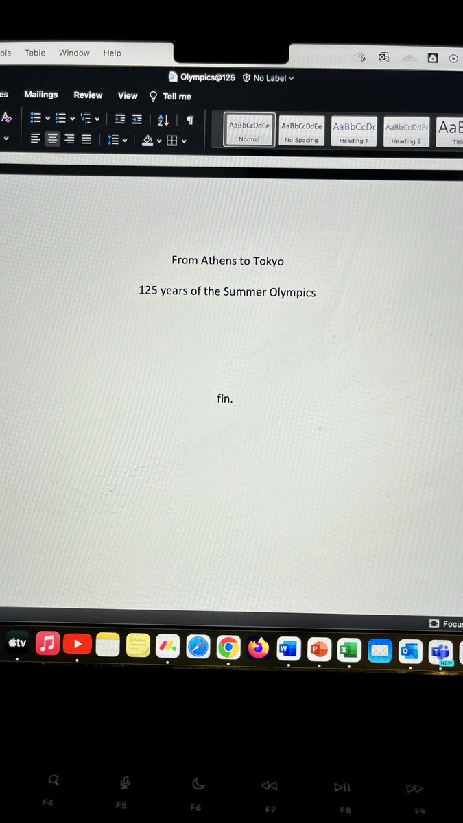 Thought today would be an apt day to announce that my book on the summer Olympics will be published in the lead up to #Paris2024 

I had a lot of fun accumulating stories and questions from Athens, 1896 to Tokyo, 2021 - hope those of you who read it like it as well :)