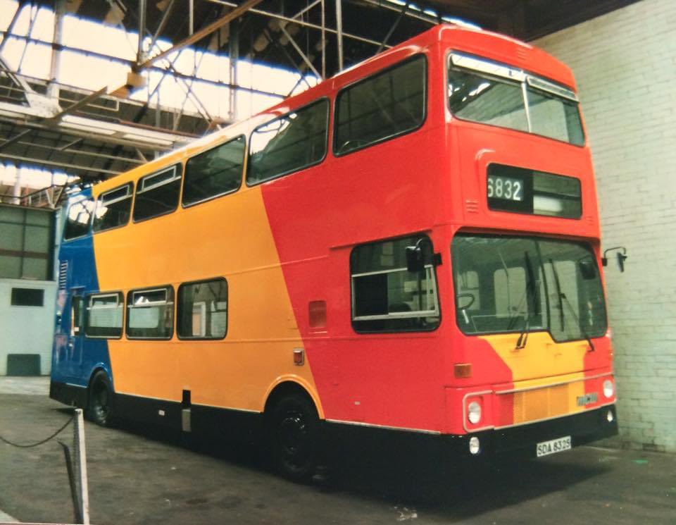 NeilWise1607's tweet photo. @PhilTonks2 Our guided busway test bus in the mid 1990s https://t.co/qt9iEW8r3z