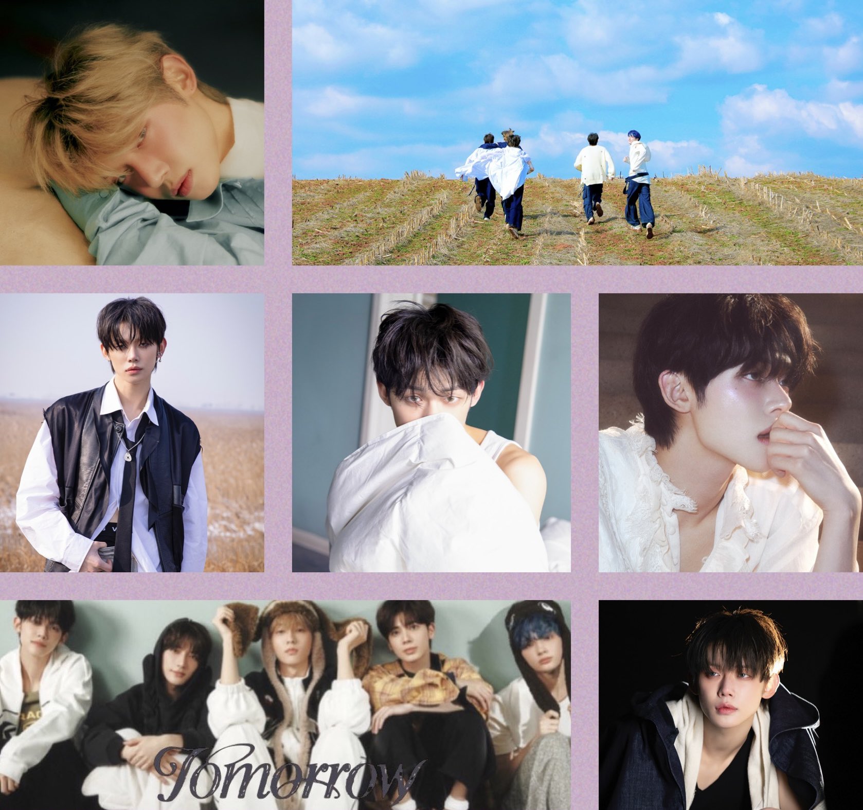 TXT TOGETHER サノク チェキ ポラロイド クリップ スビン ヨンモン WITHMUU