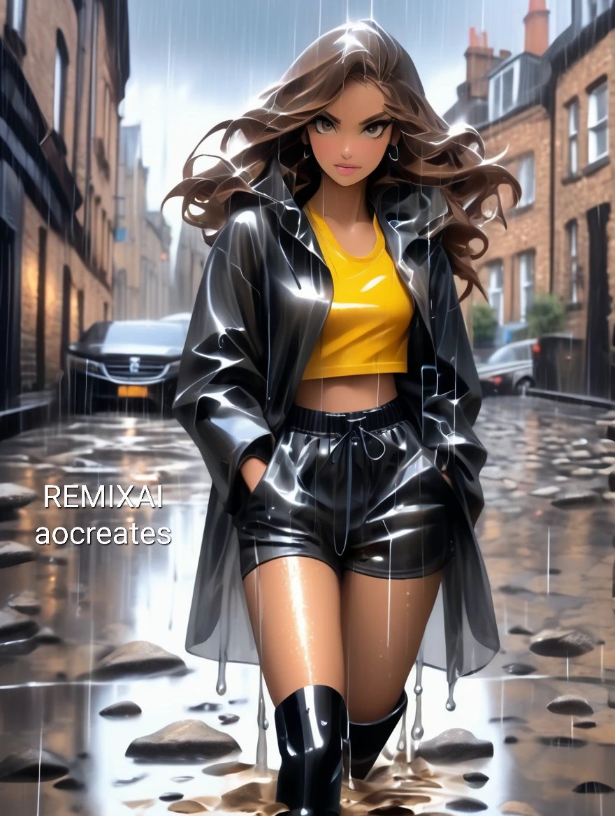 Good morning! Don't let the rain dampen your spirits. Don't forget to SHINE! 🌞
#AI #AIgirls #Aimodel #AImodels  #AIart #AIArtCommuity #aiartist