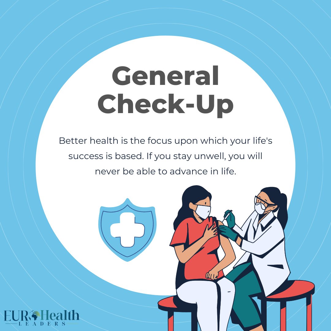 Taking charge of my health with a routine General Check-Up. Prioritizing preventive care for a healthier tomorrow.

#GeneralCheckUp #HealthCheck #WellnessRoutine #PreventiveCare #HealthyLiving #SelfCare #HealthAwareness #HealthyHabits #EuroHealthLeaders
