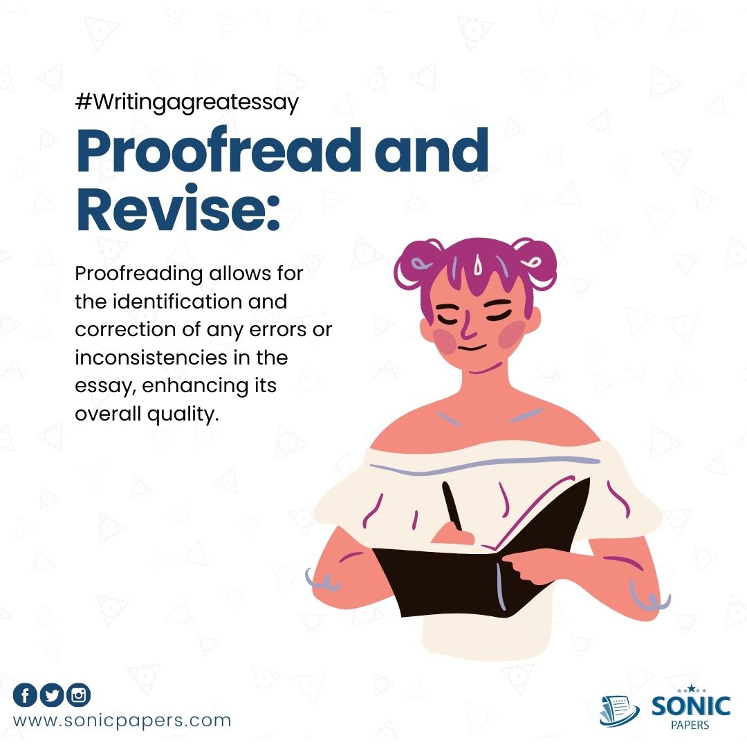 SonicPapers_'s tweet photo. Make sure to carefully review and revise your essay before submitting it.
Check for any grammar, punctuation, or spelling mistakes, and ensure that your ideas are clearly communicated. 📝✨
#SonicPapers #EssayEditing #Proofreading
.
Order now - https://t.co/M1cPtCLj4m https://t.co/9qhaQMZbPC