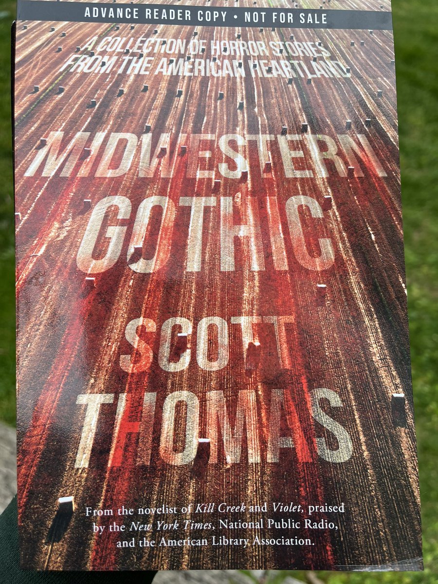 So excited to start Scott Thomas’s _Midwestern Gothic_! @ninjawhenever @Inkshares @NoahEBroyles