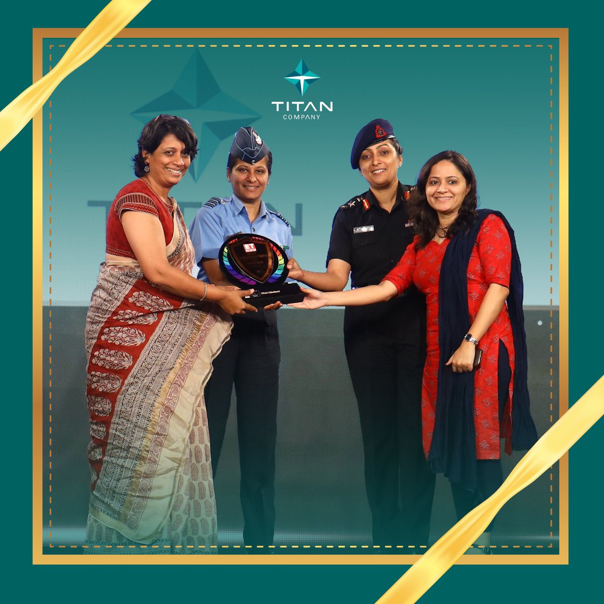 We believe that inclusivity starts at home 🏠

We're honored to accept the Best Organization for Women award, recognising our dedication to fostering an inclusive workplace. 

Pictured: Sukanya Gopinath and Noopur Borwankar at the felicitation ceremony.

#LifeatTitan 

(1/2)